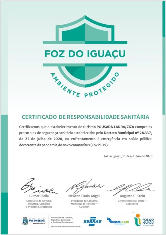 Pousada Laura / Ziza ฟอสดูอีกวาซู ภายนอก รูปภาพ